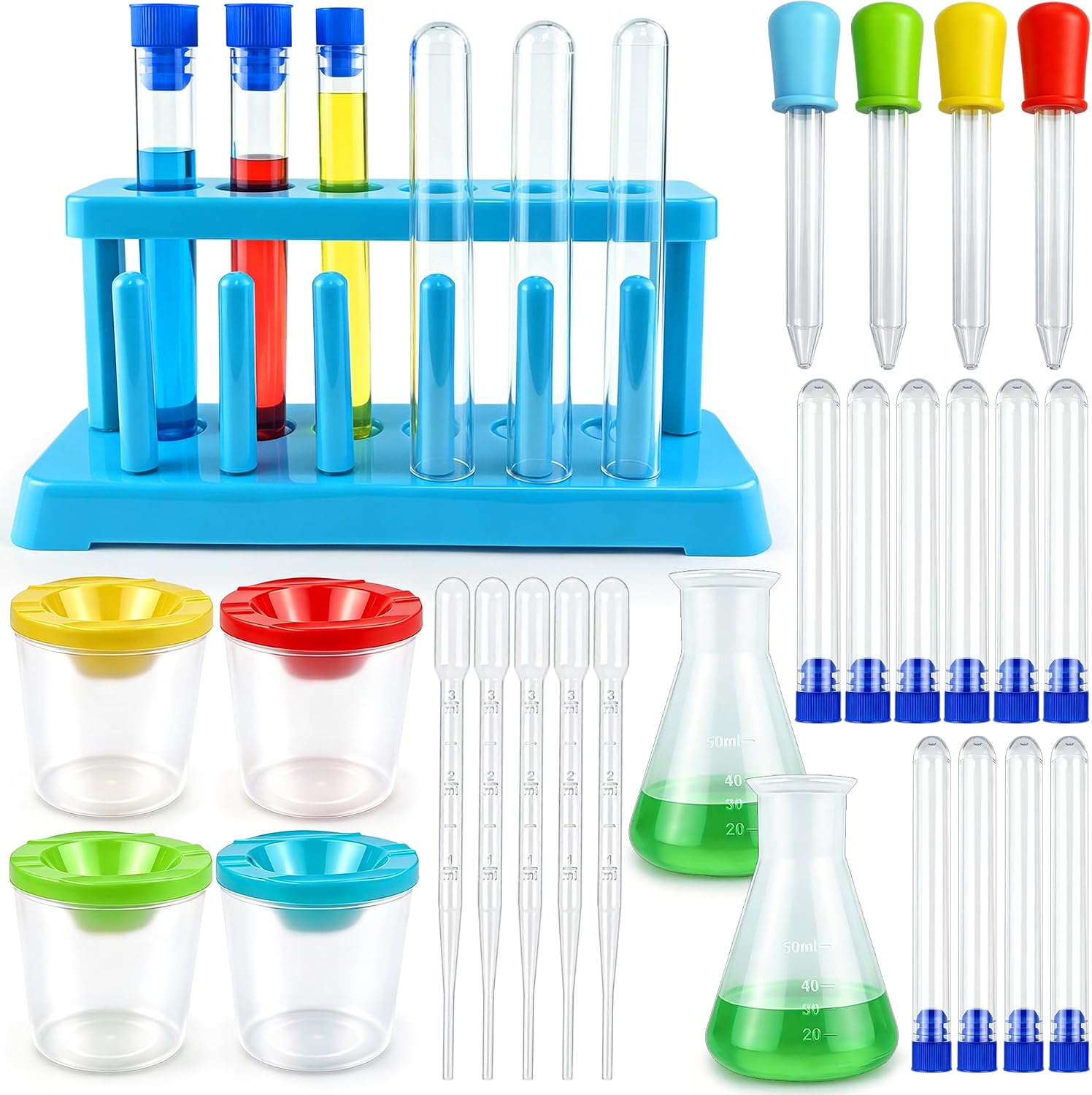 Chemistry Set Beginner - 26PCS Kit Eksperimen Sains Anak, Set