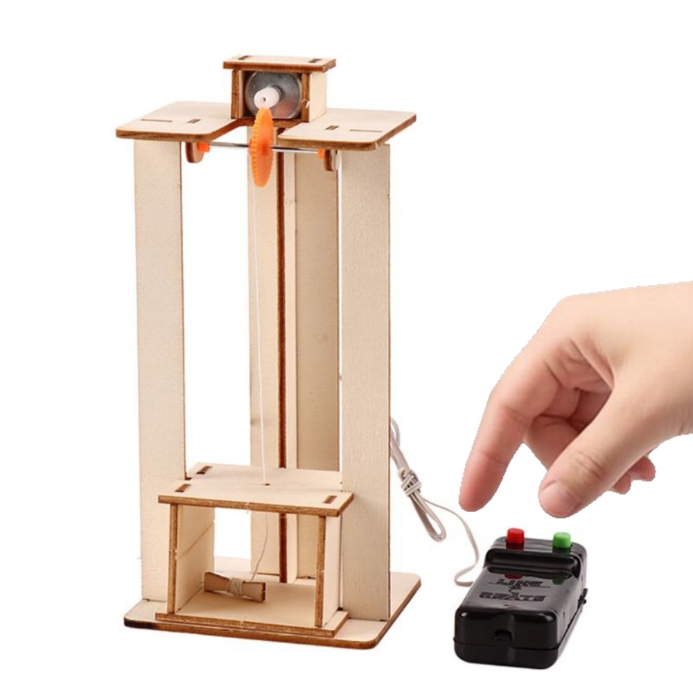 Science Nature - Mainan Puzzle Model Lift Listrik DIY
