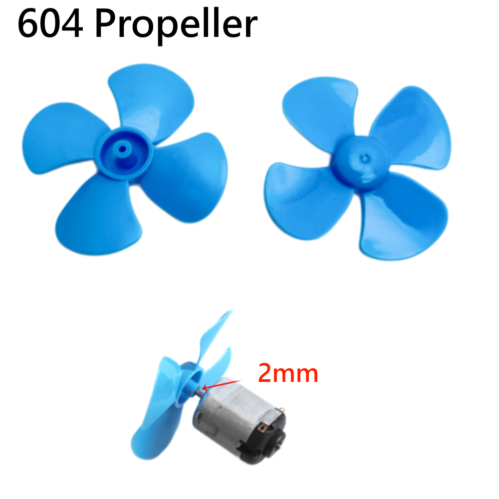 10 buah Propeller 4 Bilah 604  - Science Diy Model ulasan dan harga