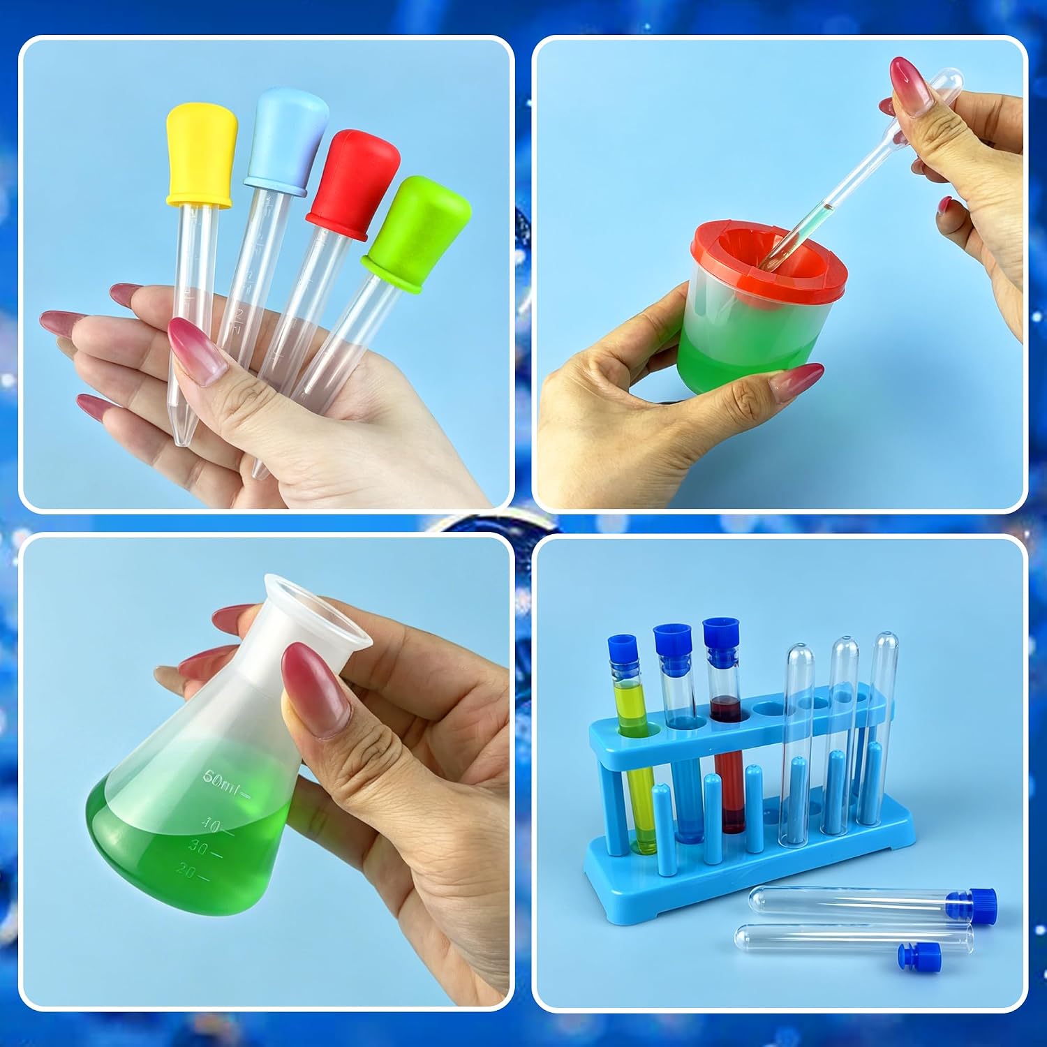 26PCS Kit Eksperimen Sains Ana - Chemistry Set Beginner ulasan dan harga