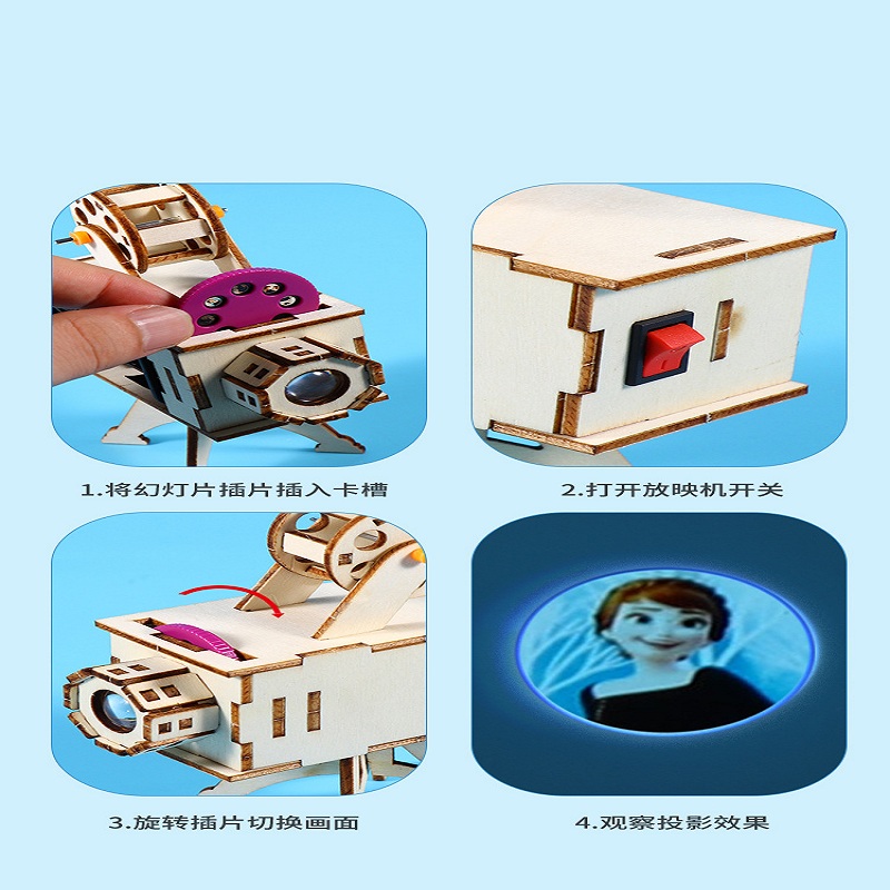 Kit Model Proyek Sains Kayu DI - Science Diy Model ulasan dan harga