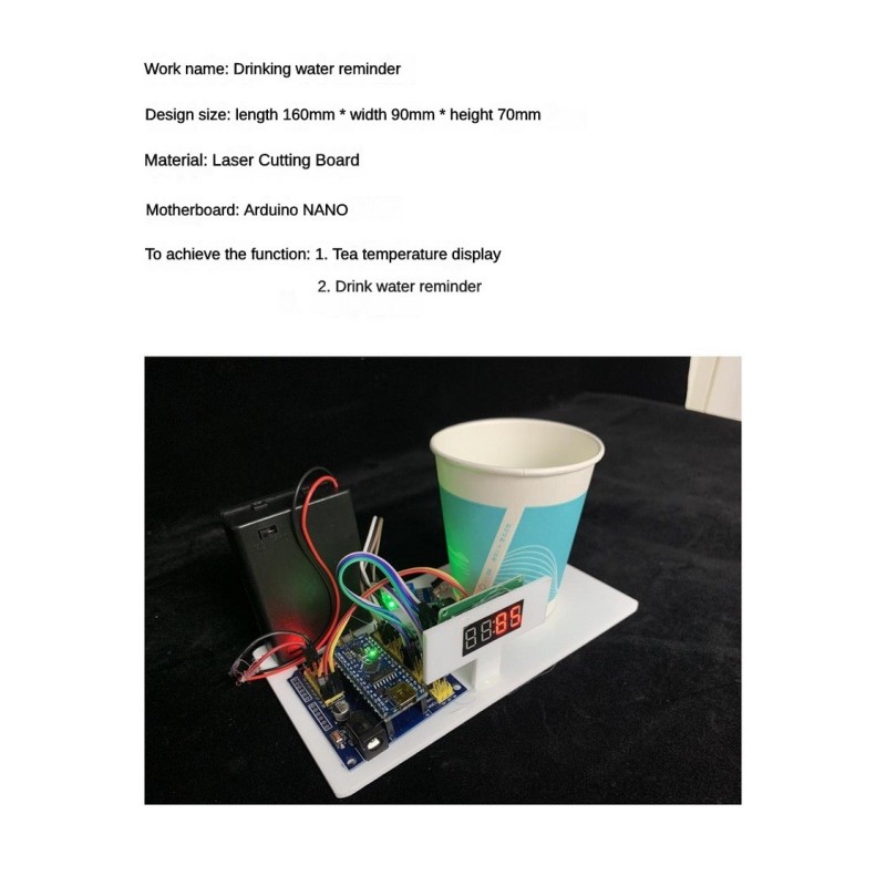 Robot Pengingat Minum Air Buat - Science Nature ulasan dan harga